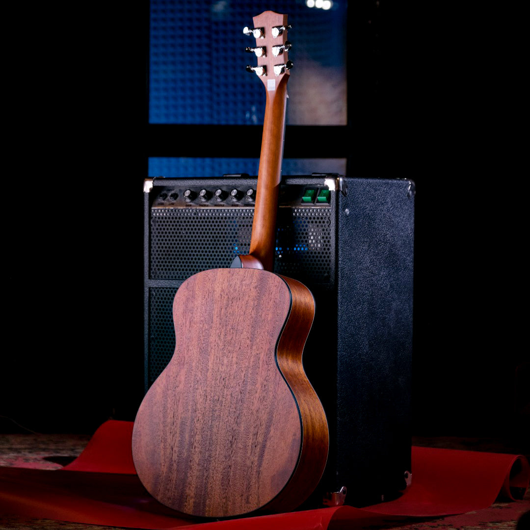Kepma ES36 Mini 36” Travel Acoustic Guitar, Children Women Beginner Folk Guitar without Gig Bag, Optional K10 Pickup