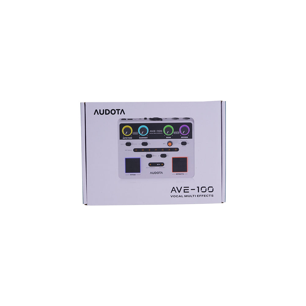 AUDOTA AVE100 AI Key Recognition Vocal Looper Vocal Cancel Function