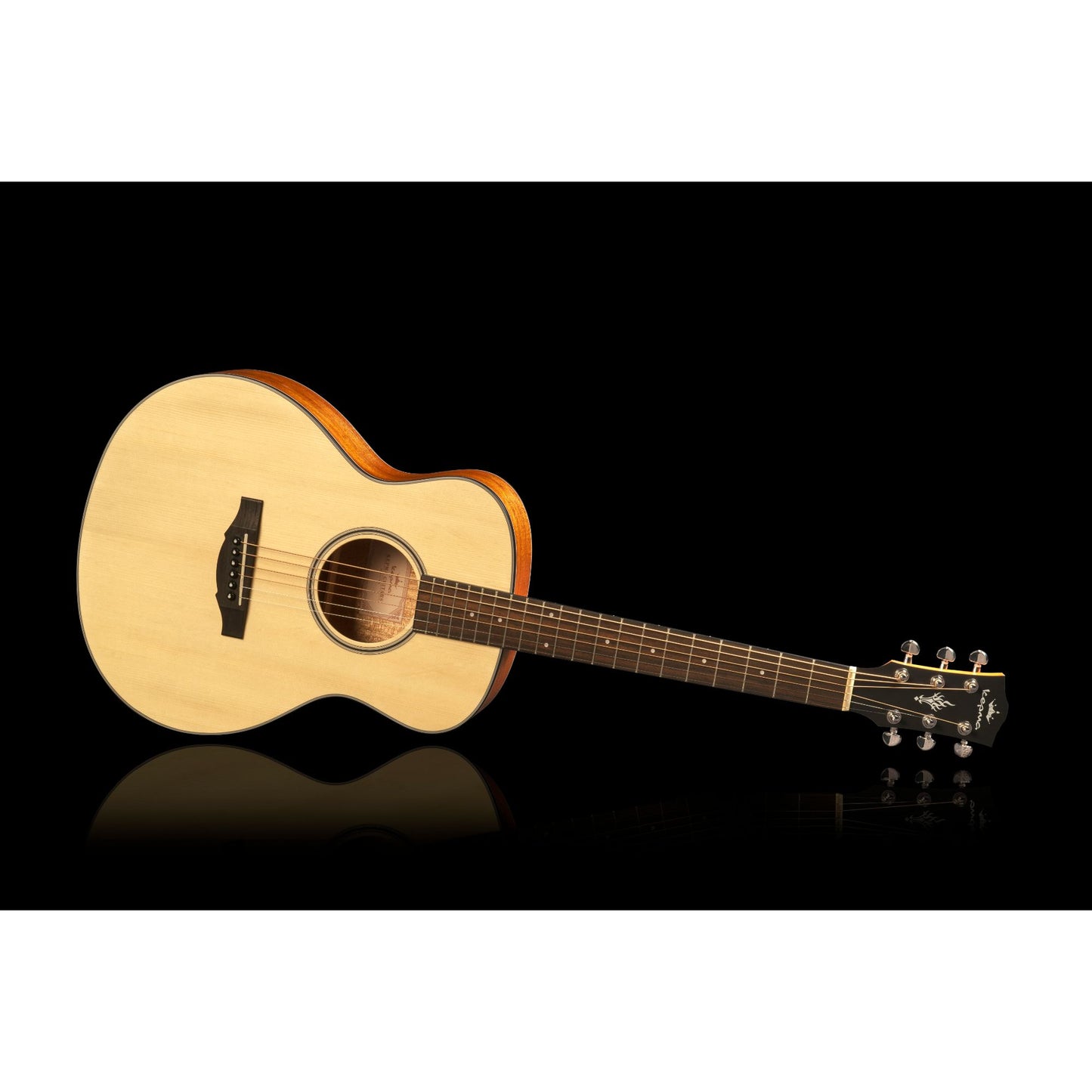Kepma ES36 Mini 36” Travel Acoustic Guitar, Children Women Beginner Folk Guitar without Gig Bag, Optional K10 Pickup