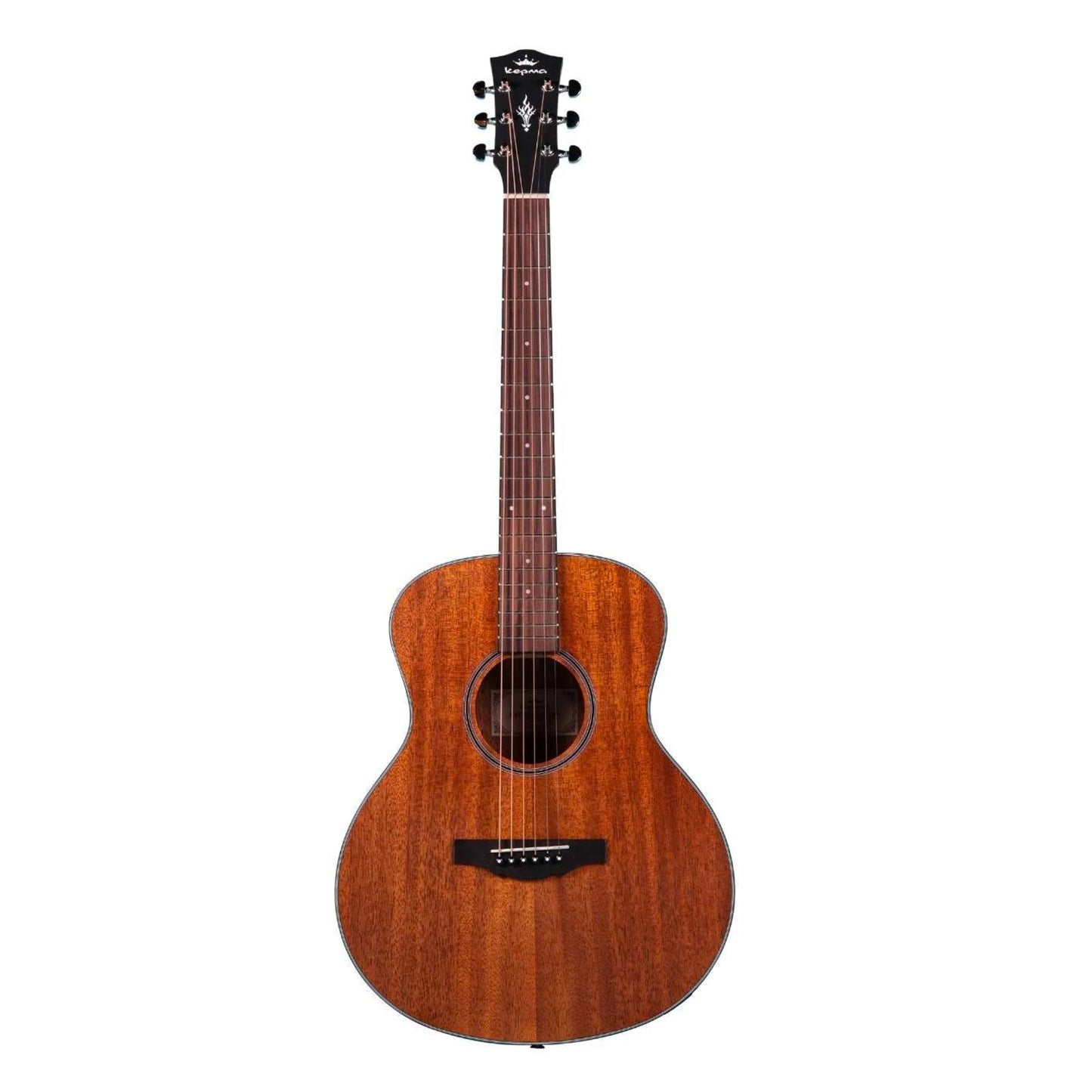Kepma ES36 Mini 36” Travel Acoustic Guitar, Children Women Beginner Folk Guitar without Gig Bag, Optional K10 Pickup