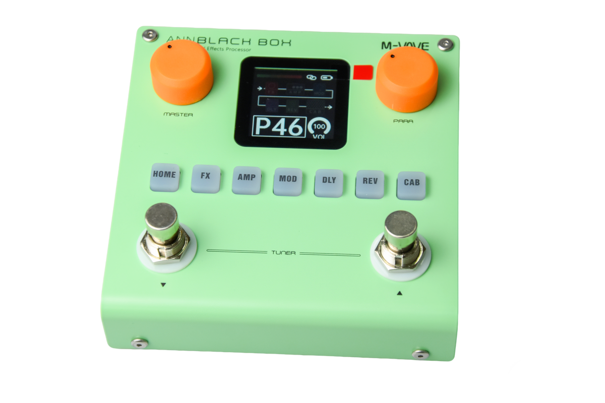 M-VAVE BLACKBOX Guitar Multi-Effect Pedal, ANN, AMP & IR, Nam