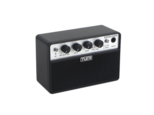 YUER BA-10-G Compact Guitar Practice Amp With Clean Distortion Tone