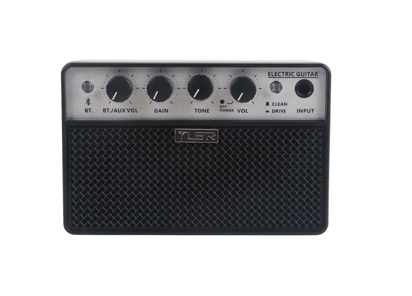YUER BA-10-G Compact Guitar Practice Amp With Clean Distortion Tone