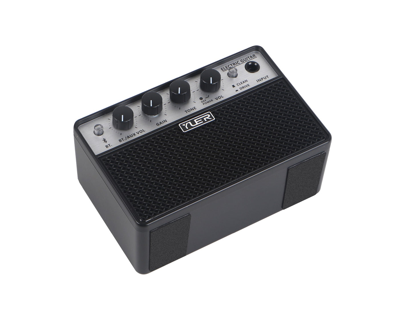 YUER BA-10-G Compact Guitar Practice Amp With Clean Distortion Tone