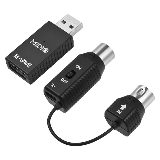 [Dropshipping] M-VAVE MS1 MIDI Wireless Transmission System Any MIDI Device Connect Adapter