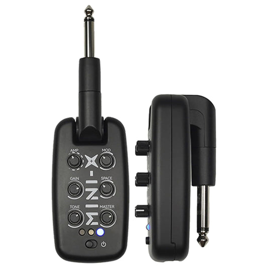 [Dropshipping] M-VAVE Mini-X Headphone Amplifier 9 Amp Simulators, 3 Atmospheres, 3 Ambient Effects for Electric Guitar / Bass