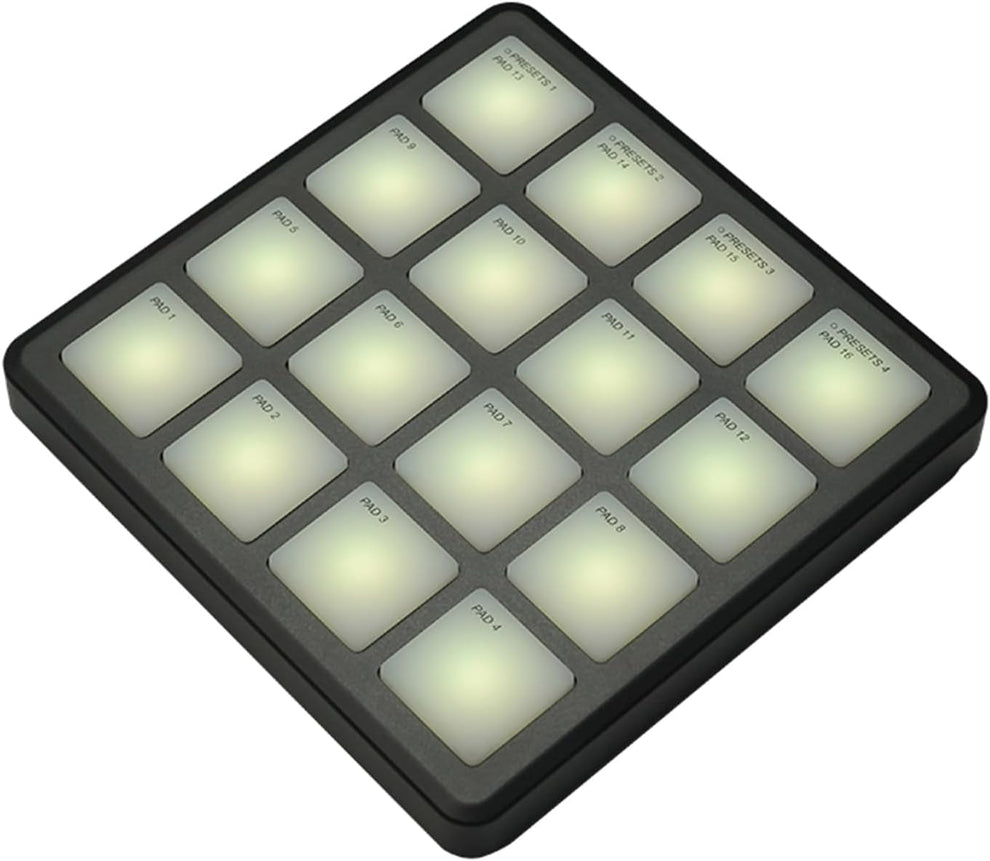 M-VAVE SMC PAD Pocket Bluetooth MIDI Pad Controller 16 Pads - DAW Comp ...