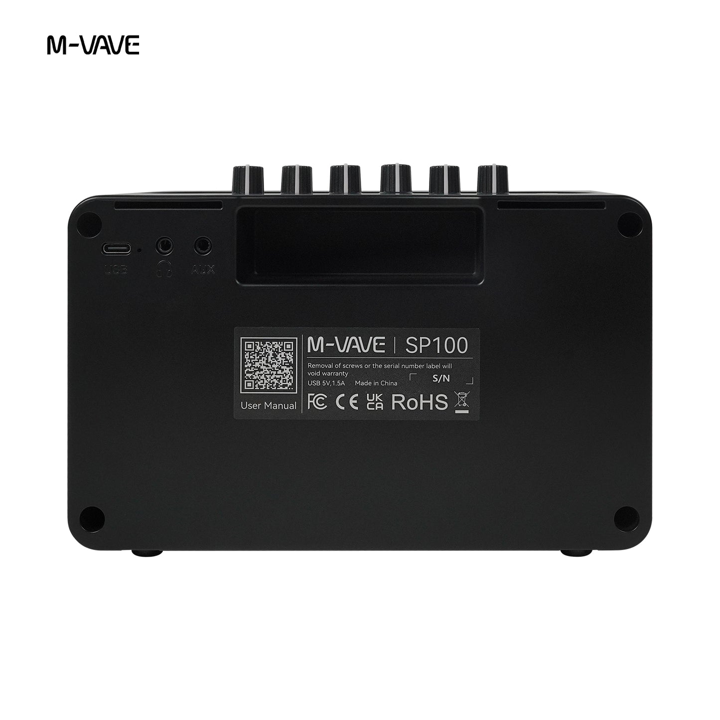 M-VAVE SP100 Smart Guitar Speaker with 9 Tones, 6 Effects & APP Control
