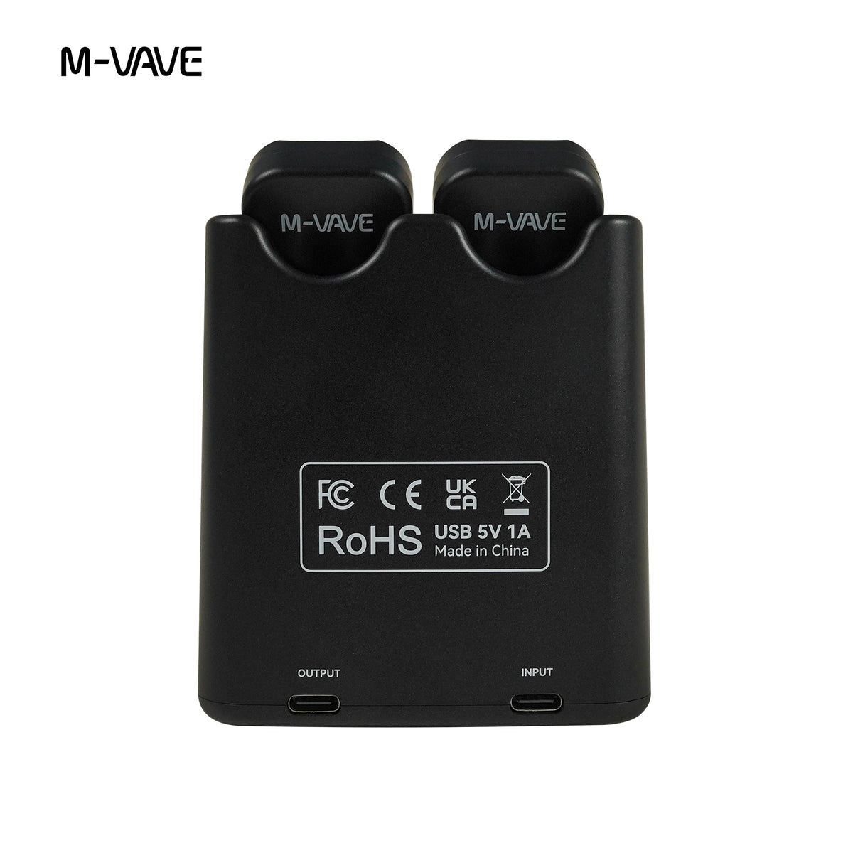 M-VAVE SWS-11 2.4G Wireless Guitar Transmitter Receiver System, Rechargeable Low Latency Wireless Audio Plug Adapter for Electric Guitar Bass Violin, 30M Transmission Range, Long Battery Life for Stage Live Performance Home Practice