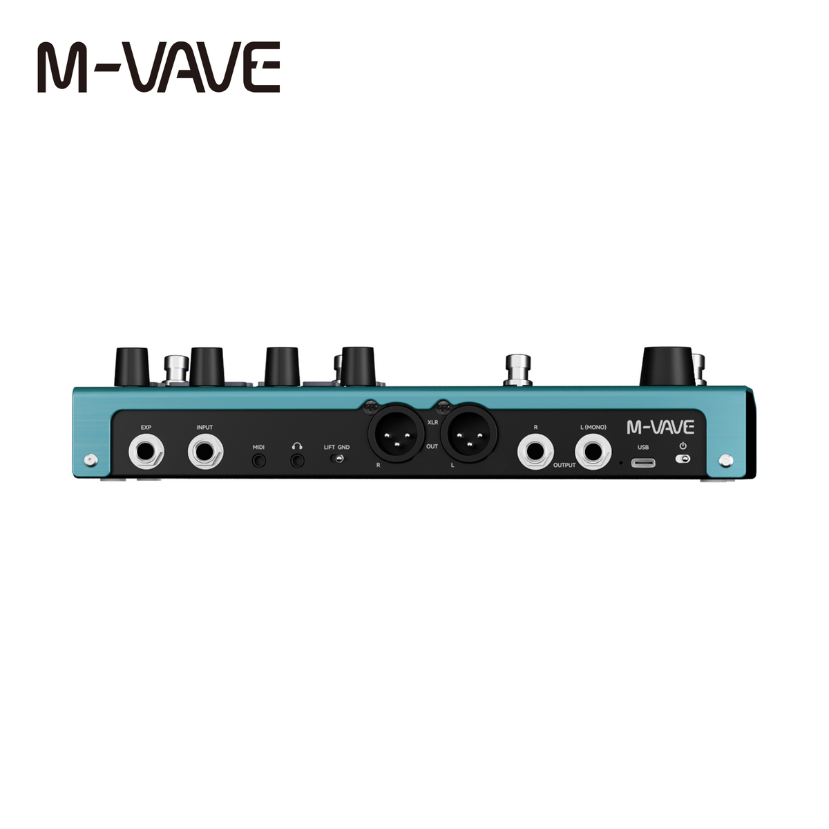 M-VAVE TANK PRO Multi-Effect Pedal, ANN , AMP & IR Loading & NAM, Built-in Rechargeable Battery, Bluetooth Playback, XLR Cannon Output
