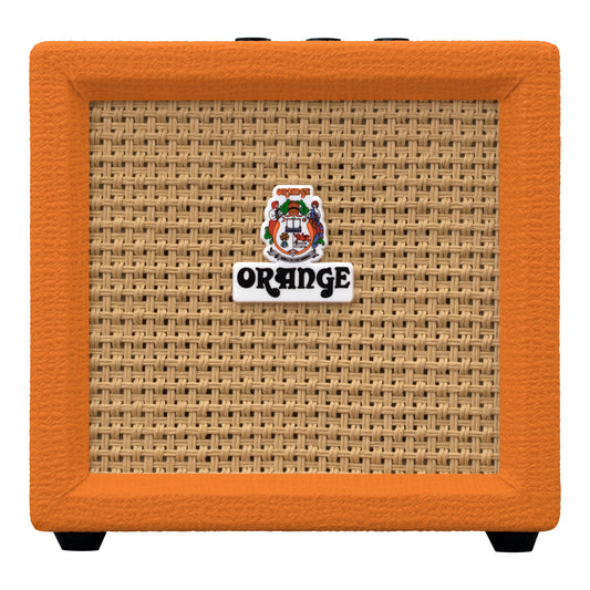 Orange Crush Mini Battery Powered Electric Guitar Speaker With Aux Input