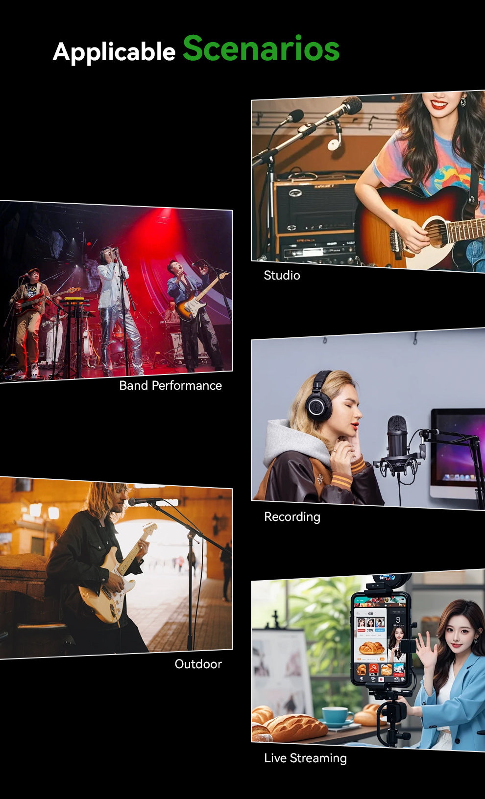 M-VAVE SP100 Smart Guitar Speaker with 9 Tones, 6 Effects & APP Control