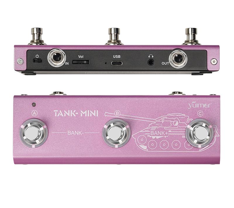 [Wholesale 32pcs] M-VAVE TANK-MINI Multi-Effect Pedal Electric Guitar & Bass 2 in 1 Effector