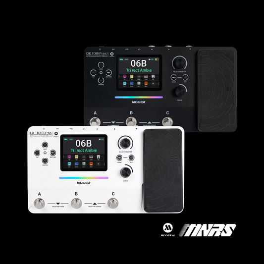 Mooer GE100 PRO Portable All-in-One Guitar Processor LCD Color Screen Tuner